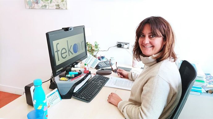 Trabajadora en Feekor