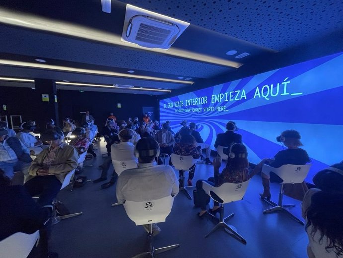 Sala de Realidad Virtual de la Cueva de Nerja