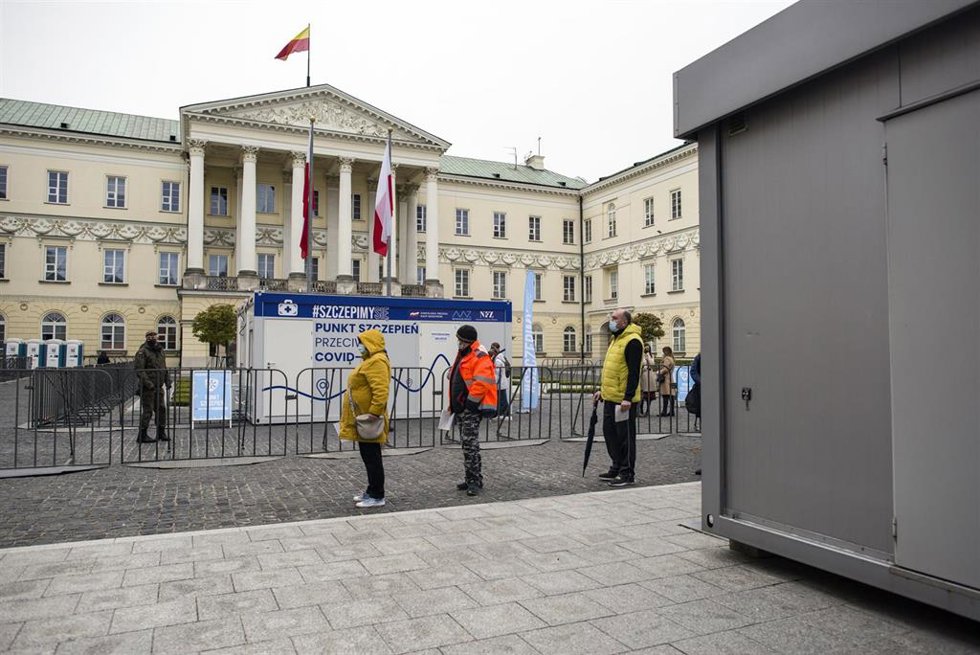 Sede del Ayuntamiento de Varsovia, en Polonia