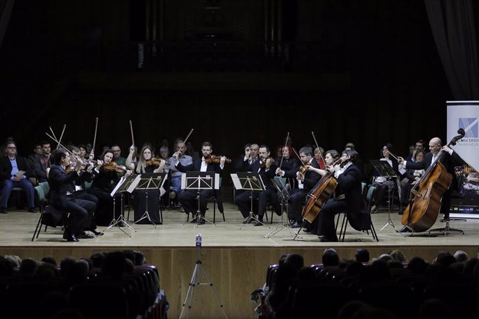 Archivo - Concierto de la orquesta de cuerdas Concerto Málaga