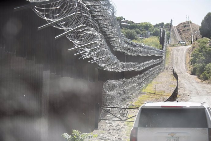 Archivo - Frontera entre México y Estados Unidos