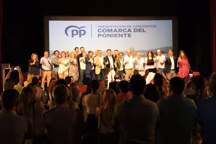 Presentación de los candidatos del PP en la comarca del poniente granadino