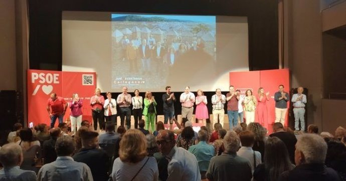 Presentación de la candidatura del PSOE en Cortegana