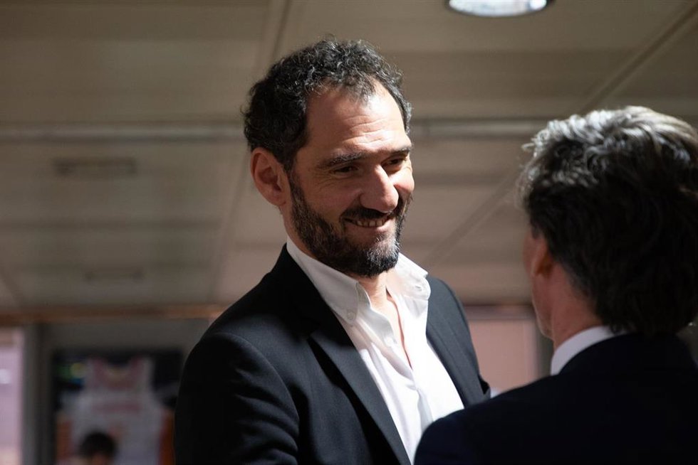 Archivo - Jorge Garbajosa, President of FEB, is seen during the presentation of the activities with the Junta de Andalucia at FEB building on january 18, 2023, in Madrid, Spain.