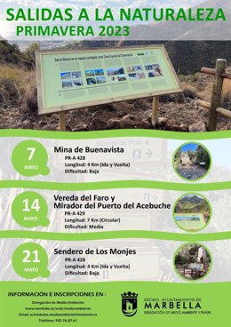 Nota Y Cartel Medio Ambiente Programa De Primavera Salidas A La Naturaleza