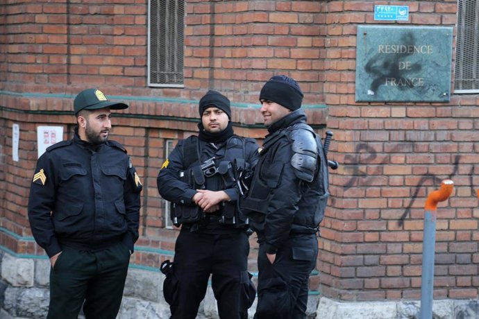 Archivo - Imagen de archivo de la Policía iraní 