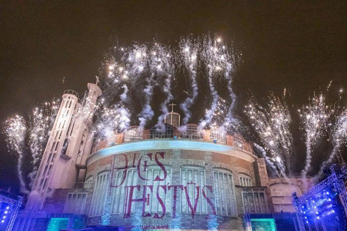 Espectáculo Dies Festus en la Plaza Roja