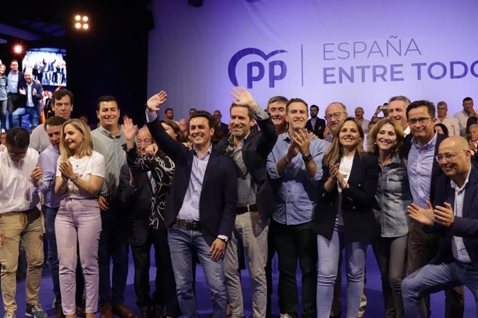 El PP presenta a los candidatos a las alcaldías de los 103 municipios en un gran acto en Campohermoso (Níjar)