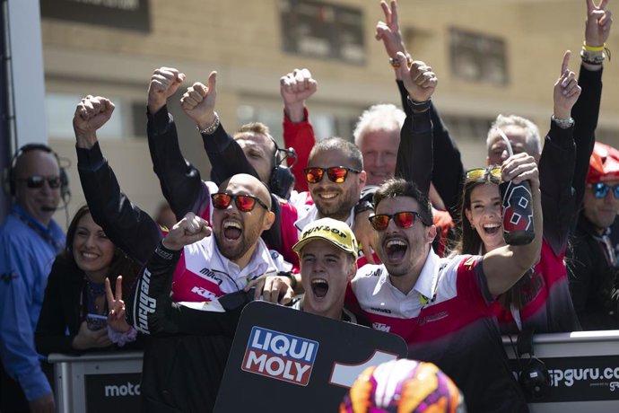 ORTOLA Ivan (spa), Angeluss MTA Team, KTM RC250GP, portrait during the 2023 Moto3 Red Bull Grand Prix of the Americas, on the Circuit of the Americas from April 14 to 16, in Austin, USA - Photo Studio Milagro / DPPI
