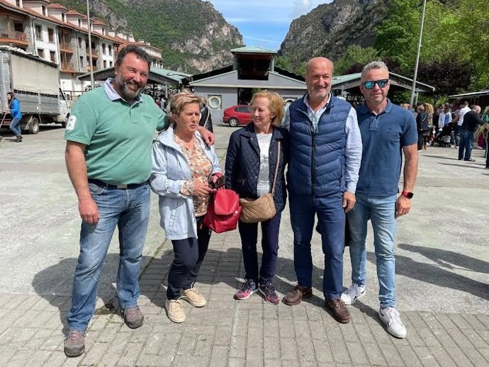 Luis Venta, en Somiedo