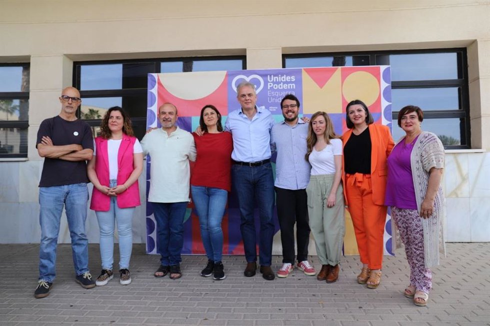 Presentación de la candidatura de Unides Podem - EUPV en Alicante