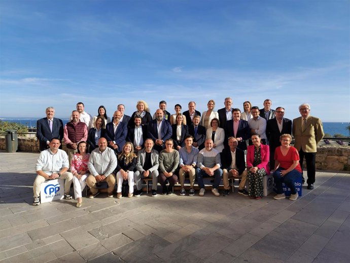 Imagen de la candidatura del PP Palma a la alcaldía de Cort, que encabeza Jaime Martínez Llabrés