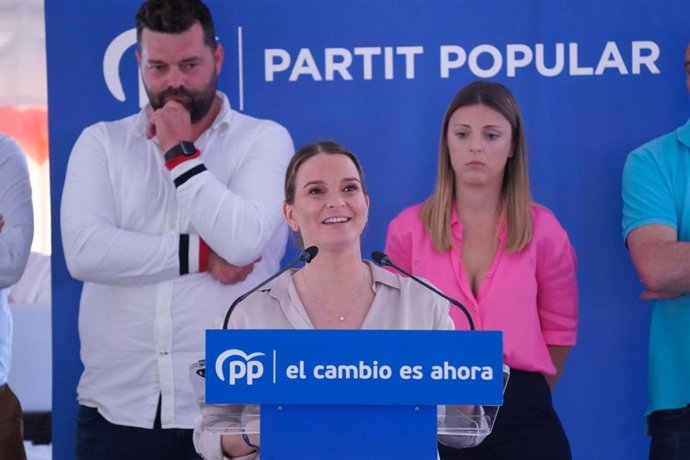 La presidenta del PP de Baleares y candidata a la presidencia del Govern, Marga Prohens