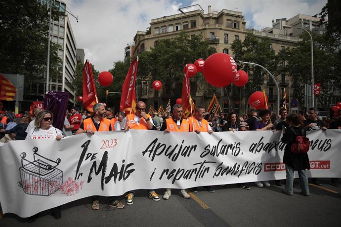Manifestación en Barcelona