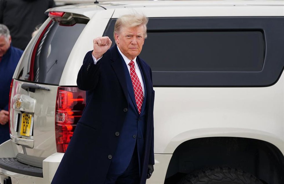 El expresidente de EEUU Donald Trump.
