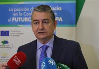 Sanz lanza un "mensaje optimista" el 1 de Mayo porque Andalucía "lidera la creación de empleo y la reducción del paro"