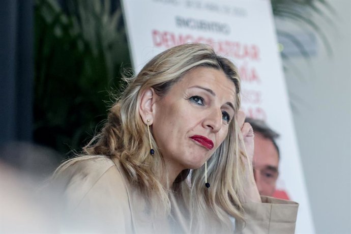 La vicepresidenta segona, Yolanda Díaz