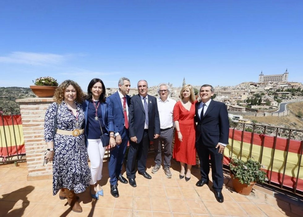 El coordinador nacional de Ciudadanos, Carlos Pérez-Nievas, junto a Carmen Picazo y Esteban Paños