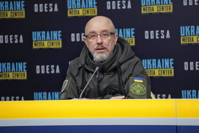 FILE - Defense Minister of Ukraine Oleksii Reznikov.