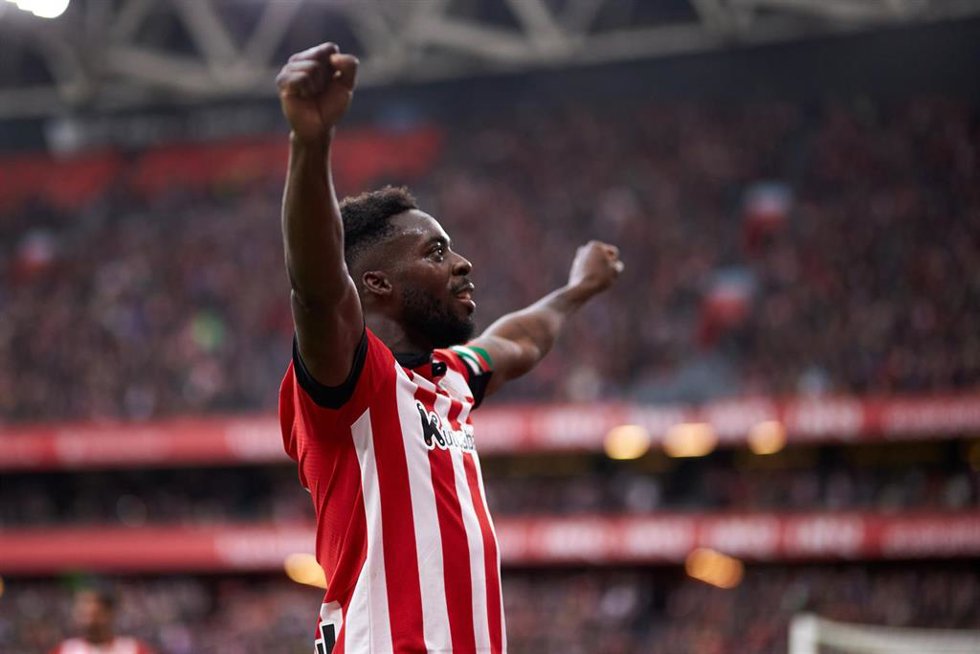 Iñaki Williams con el Athletic Club