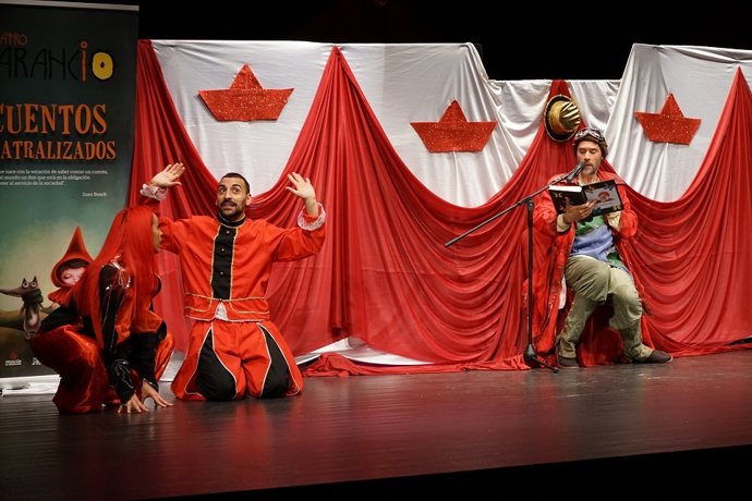 Cuentacuentos para escolares en Puebla de la Calzada.