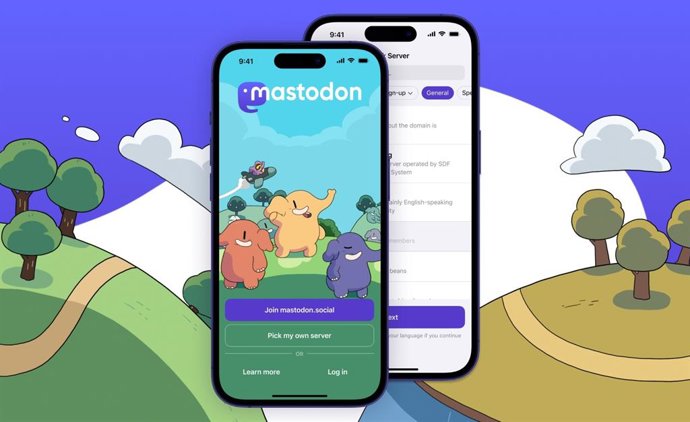 Inicio de sesión por defecto en Mastodon