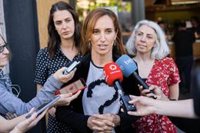 García cree que "lo que dicen las encuestas" es que Más Madrid es "la única alternativa" para llevar a Ayuso a oposición