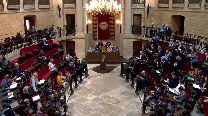 Archivo - Pleno de las Juntas Generales de Bizkaia