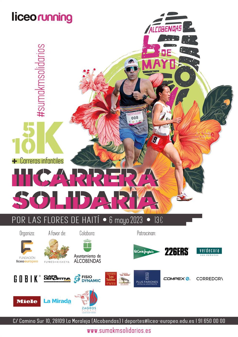 Kilómetros de solidaridad para ayudar a las mujeres, los niños y niñas de Haití