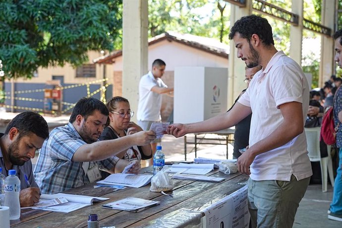 Imagen de archivo de las elecciones generales en Paraguay.