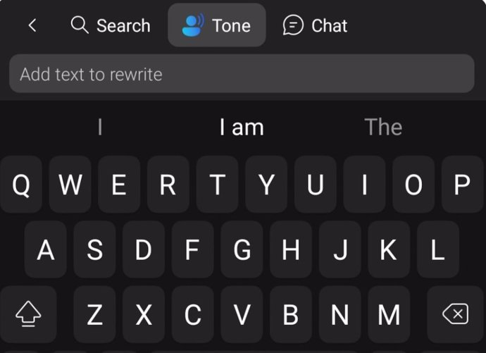 App de teclado SwiftKey con Bing basado en IA