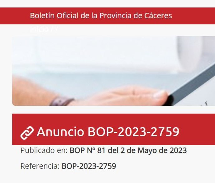 El BOP publica este martes la proclamación definitiva de las candidaturas que concurren a las elecciones municipales del 28 de mayo