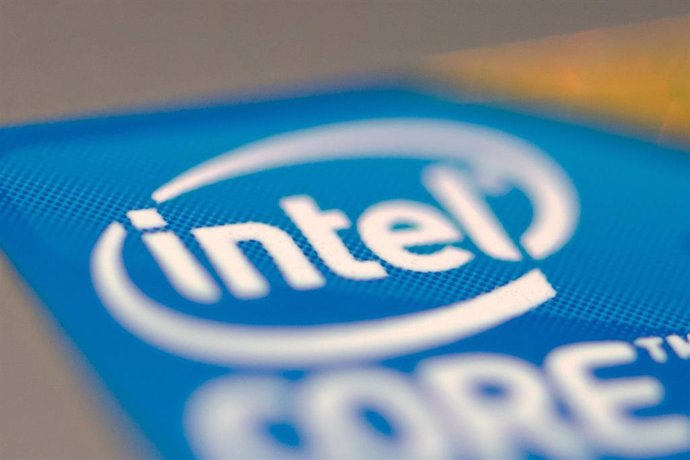 Archivo - Logotipo de los procesadores Intel Core 