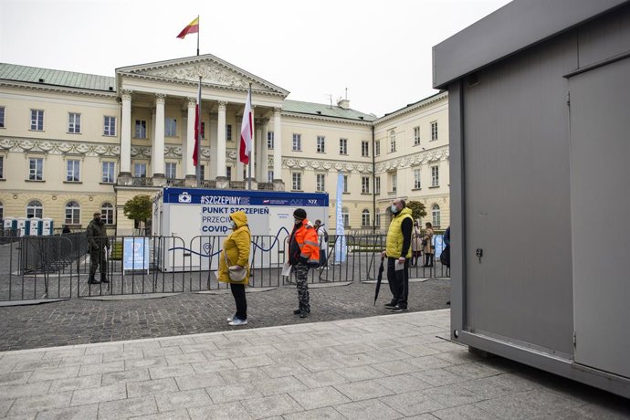 Sede del Ayuntamiento de Varsovia, en Polonia