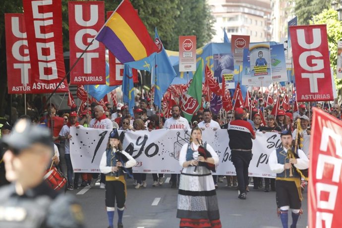 Manifestación del 1 de  Mayo