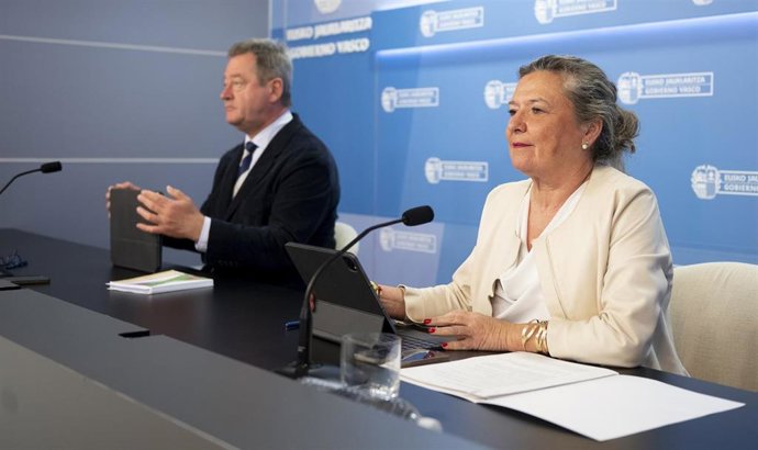 En la rueda de prensa posterior al Consejo de Gobierno, la consejera de Salud, Gotzone Sagardui