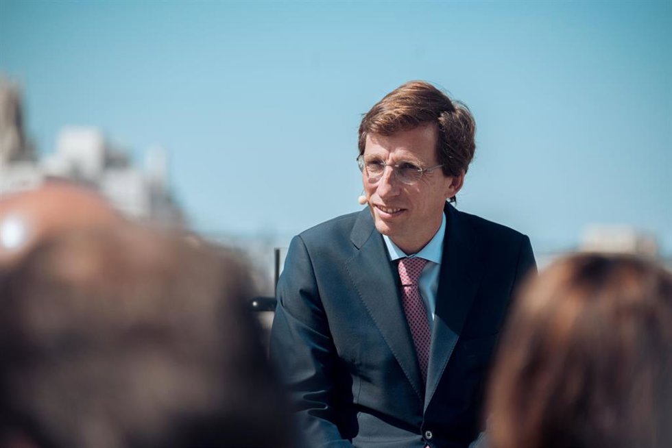 El candidato del PP a la Alcaldía de Madrid, José Luis Martínez-Almeida.