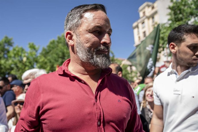 El líder de VOX, Santiago Abascal,en una imagen de archivo.