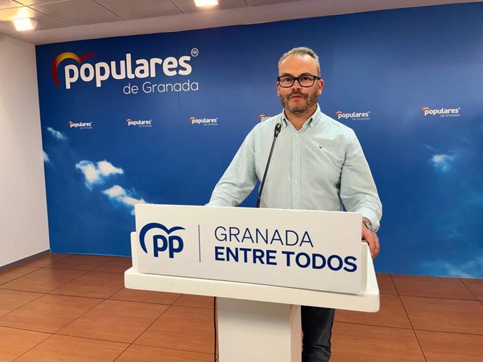 Mariano García, del PP de Granada, en imagen de archivo