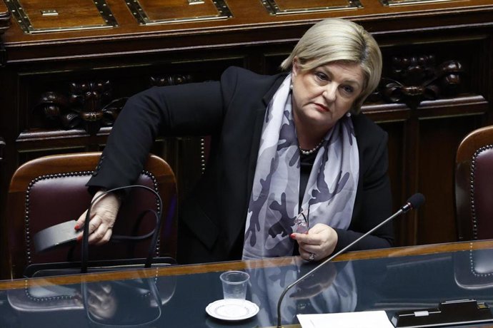 Archivo - La ministra de Trabajo de Italia, Marina Calderone.