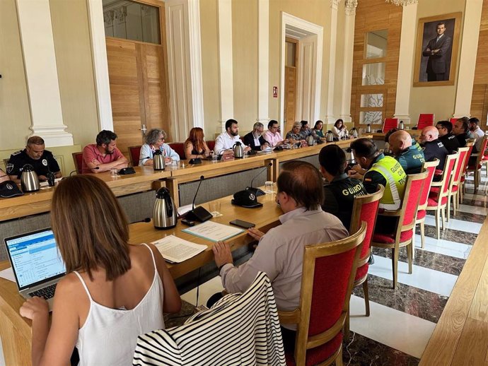 Reunión de la Junta de Seguridad Local para diseñar el dispositivo del festival Womad de Cáceres