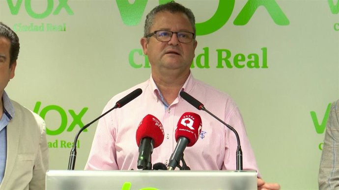 Dueñas en el acto celebrado en Ciudad Real.