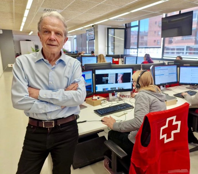 El president de Creu Roja Catalunya, Josep Quitet