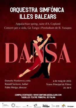 Cartel del espectáculo 'Danza' de la OSIB.