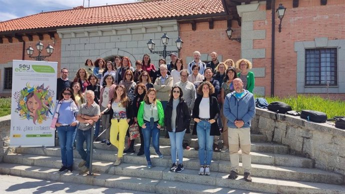 Participantes en el XI Seminario de Ecoturismo de España celebrado en Segovia.