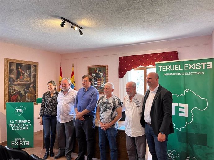 Candidatura municipal de Teruel Existe para Alcaine.