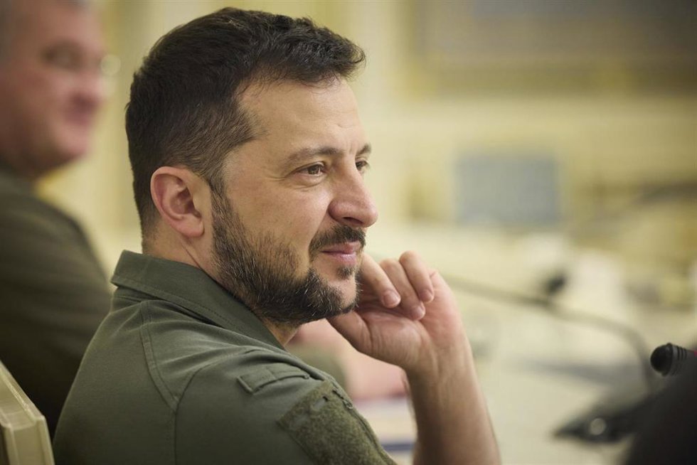 El presidente de Ucrania, Volodimir Zelenski