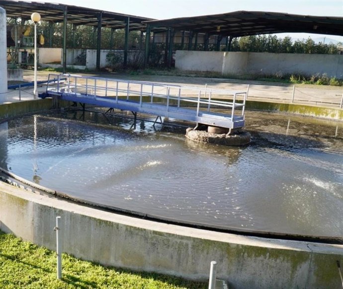 Imagen de la depuradora de Sa Pobla.