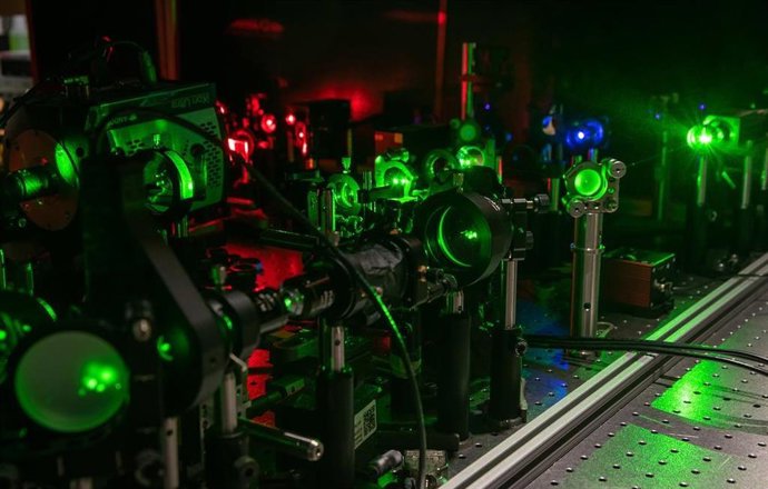 Dispositivo de microscopia cuántico