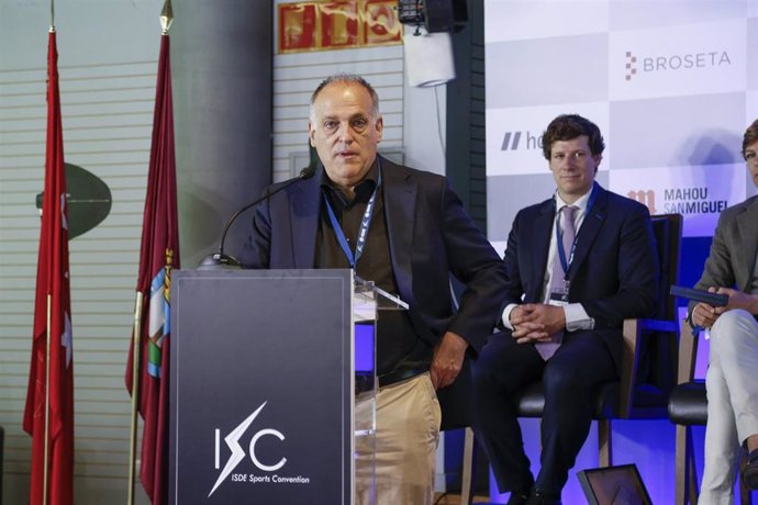 El presidente de LaLiga, Javier Tebas, volverá a asistir al ISDE Sports Convention, cuya cuarta edición se disputará el 19 de mayo en el Palacio de Santoña de Madrid.